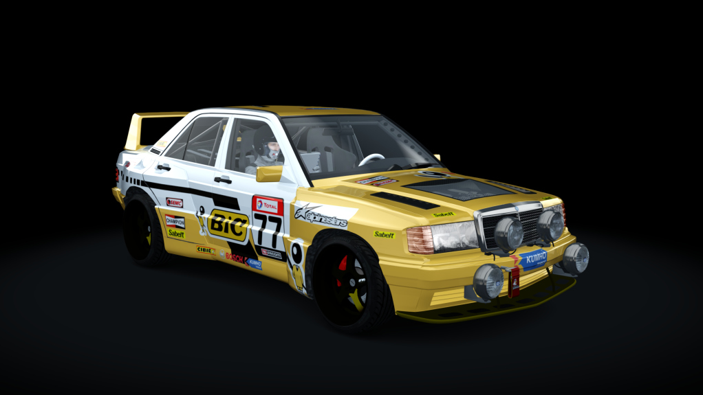 Mercedes 190 Evo 2 Rally